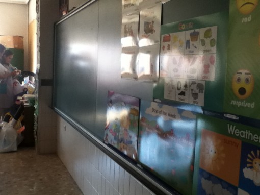 Classroom in Spain
