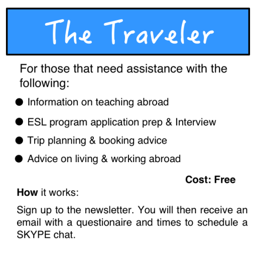 The Traveler graphic