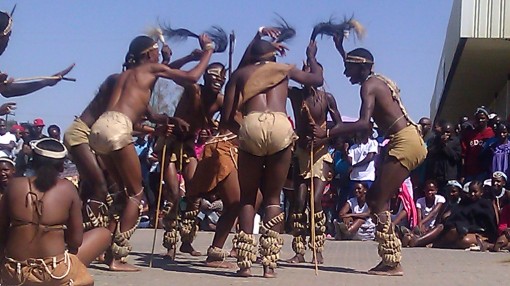 Traditional dance Botswana