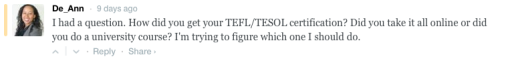TEFL Courses